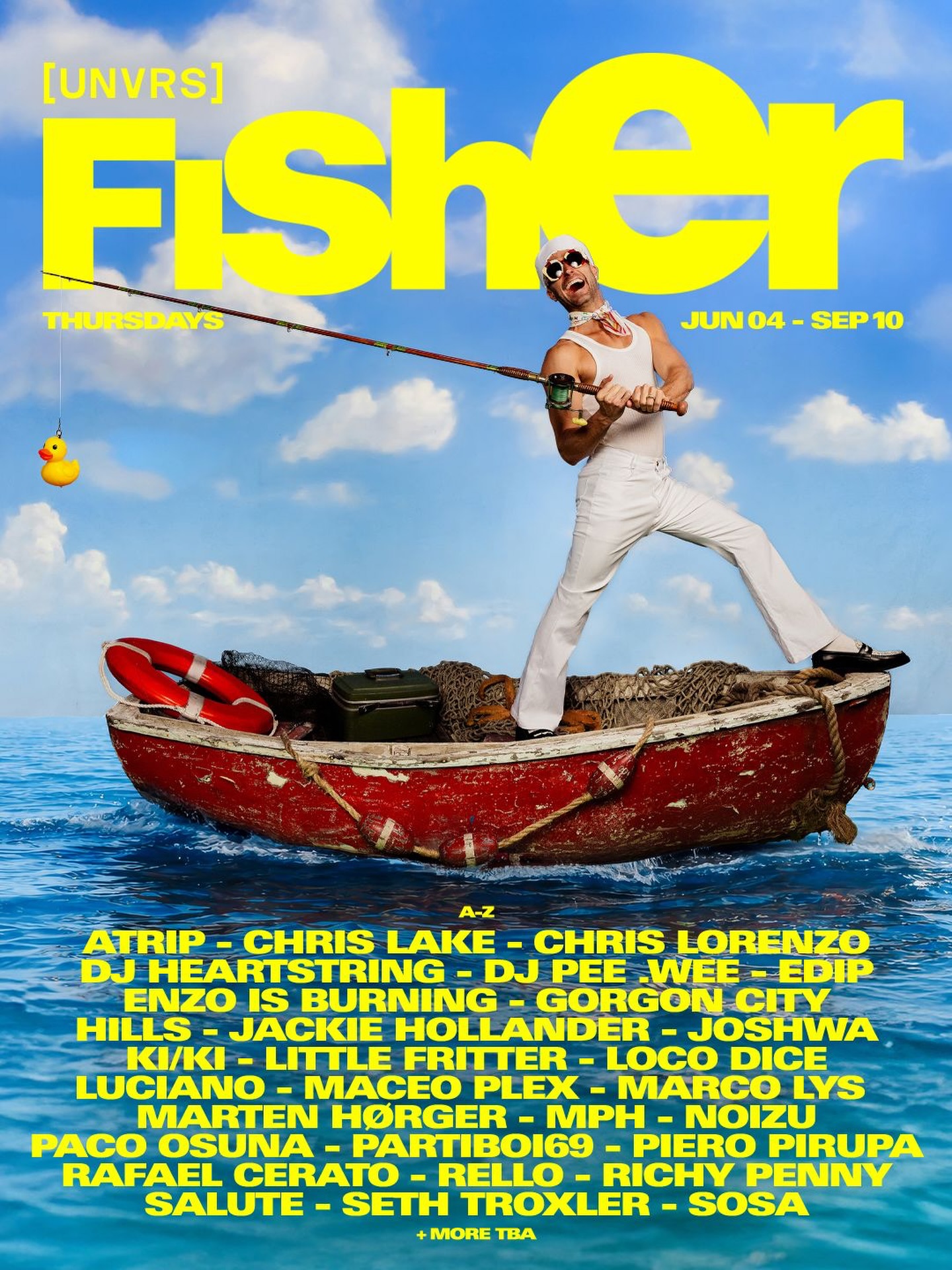 FISHER Tour Poster 2026